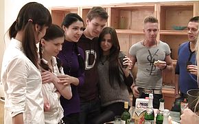 Elizabeth and Kamila and Marya and Sabina Gruda and Tanata in sexy student girl gets fucked in a hardcore video
