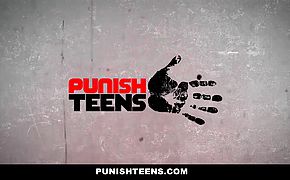 PunishTeens  Submissive Teen Slut Gets Punished